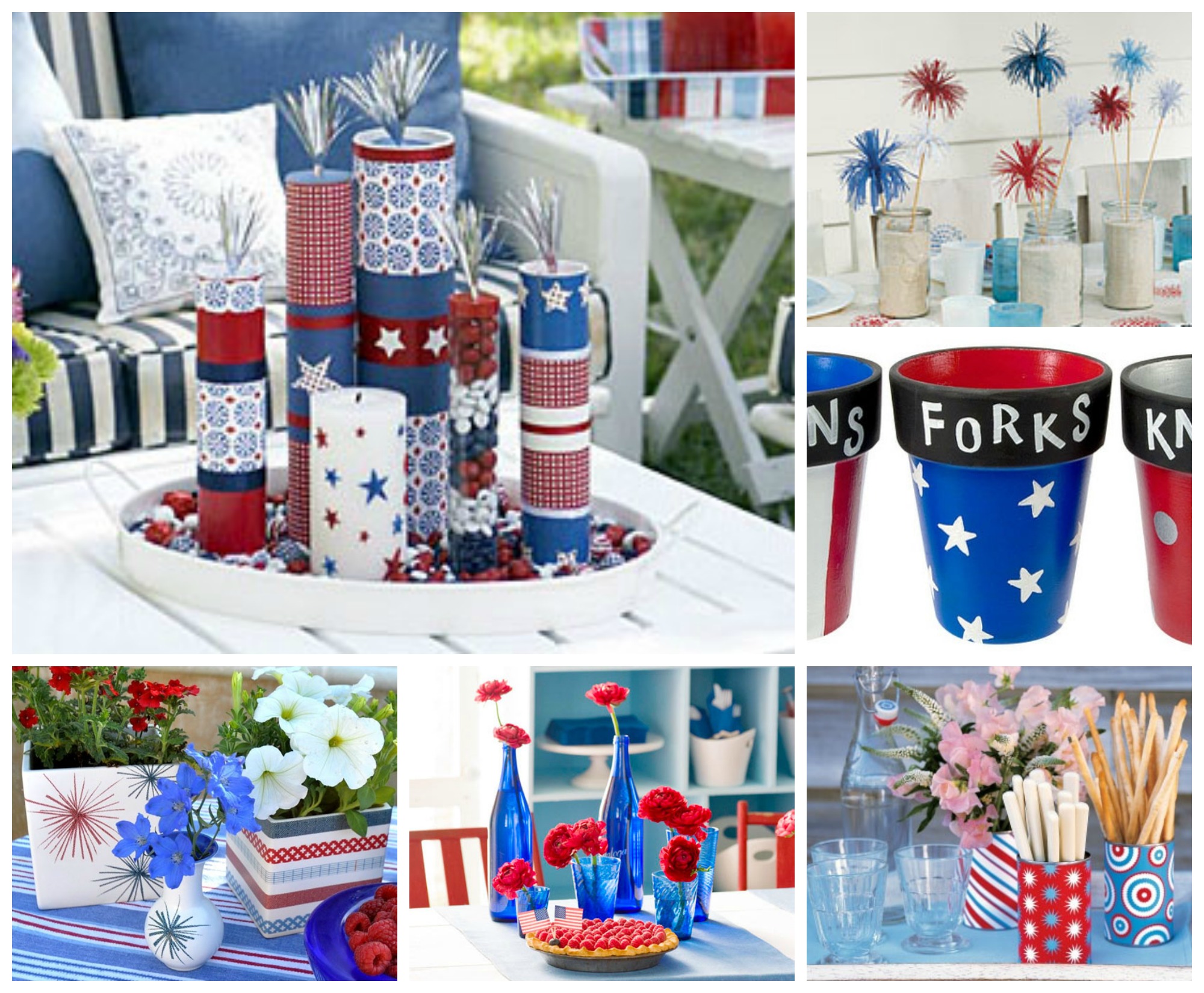 July 4th DIY Table Decorating