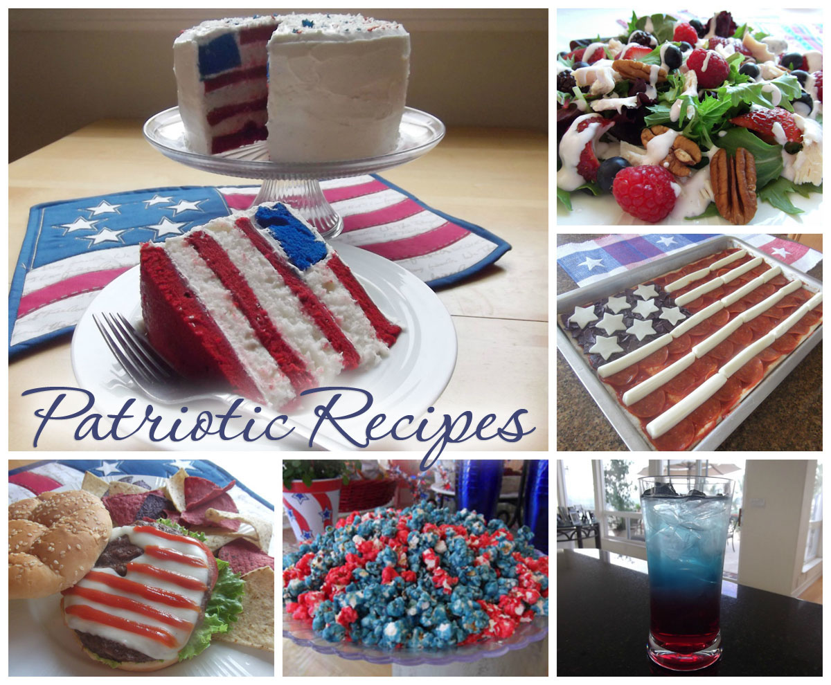 Patriotic Recipes for Memorial Day