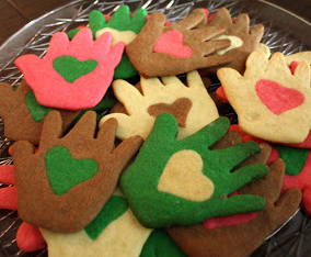 Martin Luther King, Jr. Day Handprint Cookies