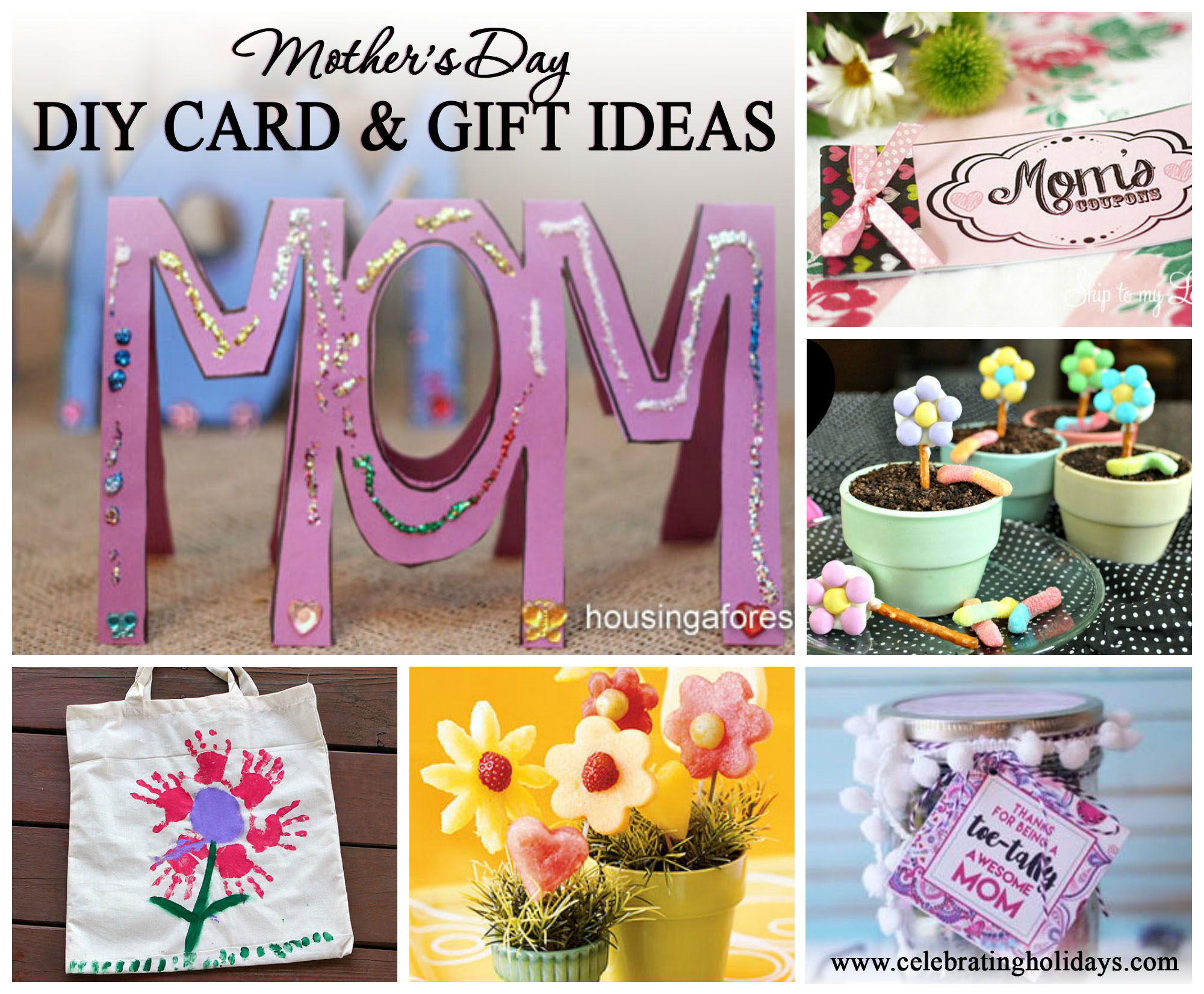mother's day card and gift ideas | celebrating holidays