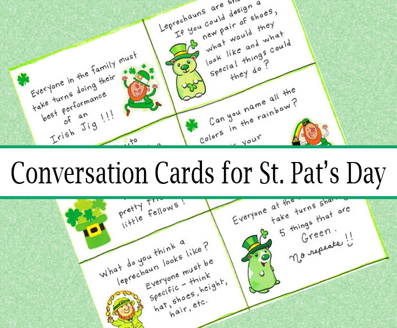 St. Patricks' Day Conversation Cards