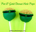 Pot of Gold Donut Pops