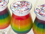 Rainbow Pudding