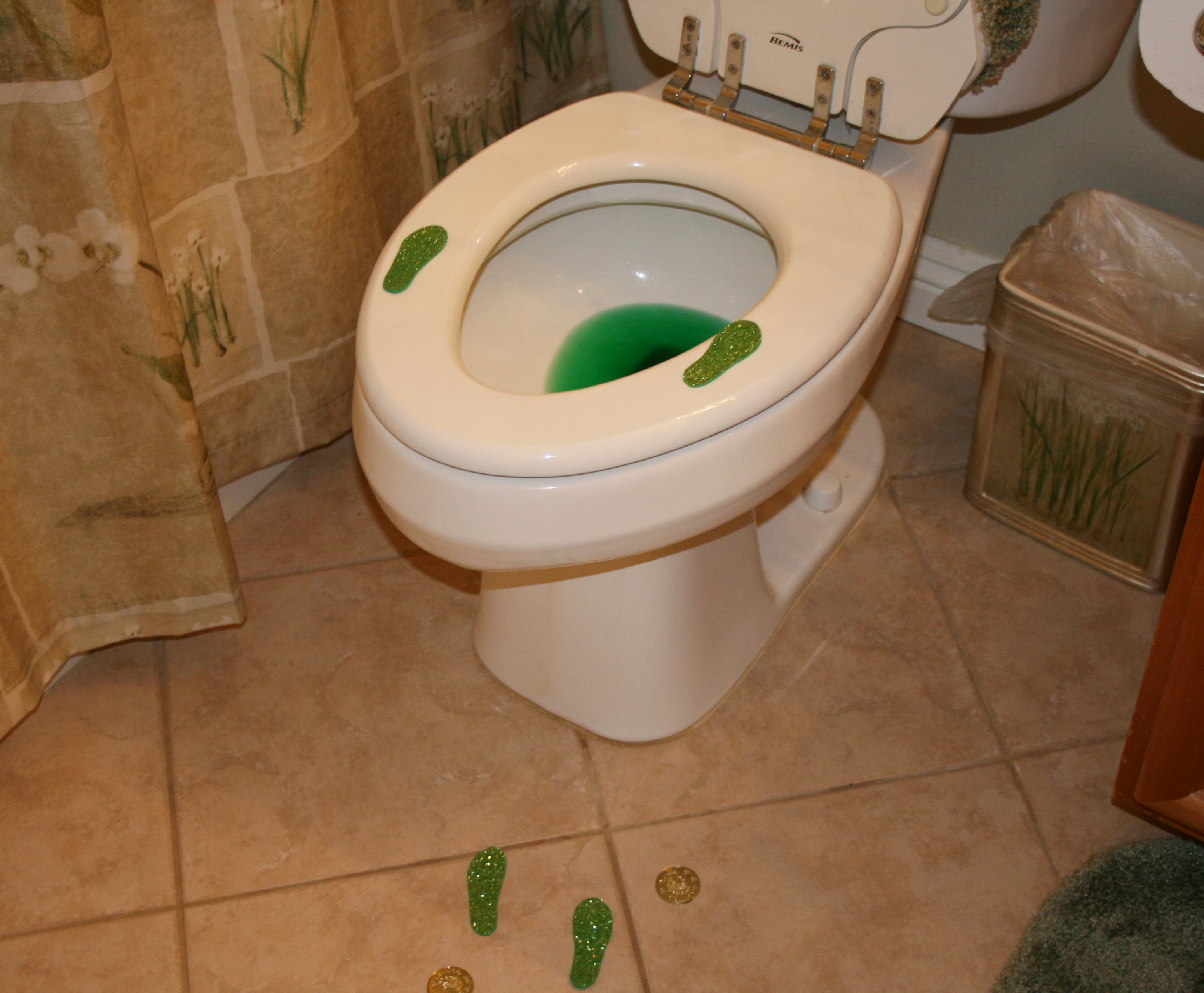 Leprechaun Green Toilet Water