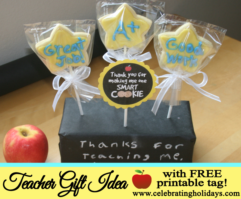 Sugar Cookie Teacher Gift Idea