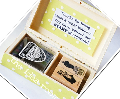 Stamp Set Gift for Teacher Appreciation