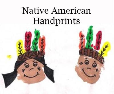 Native American Handprint