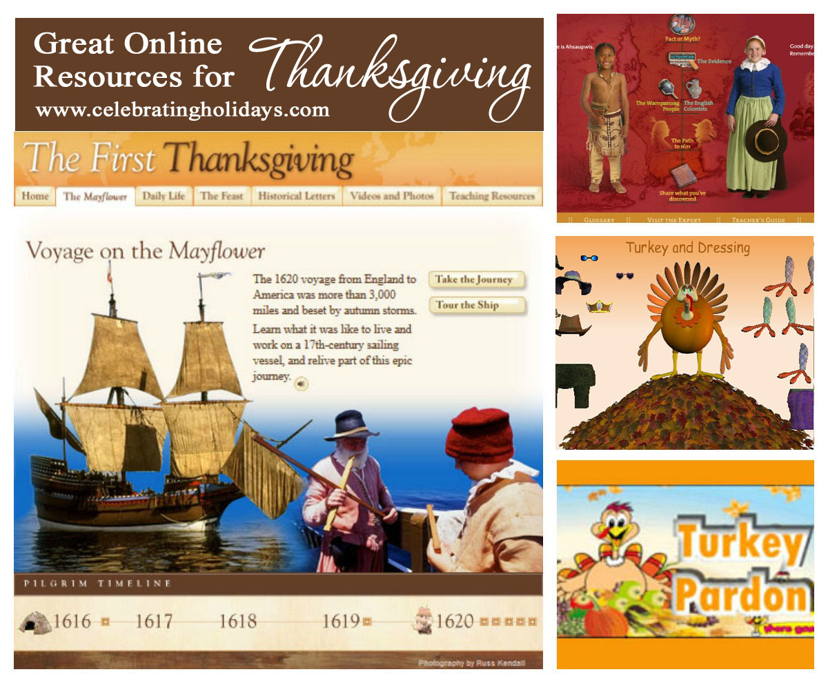 Thanksgiving Online Resources