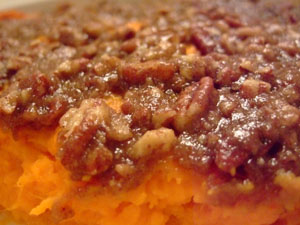 Praline Pecan Sweet Potatoes