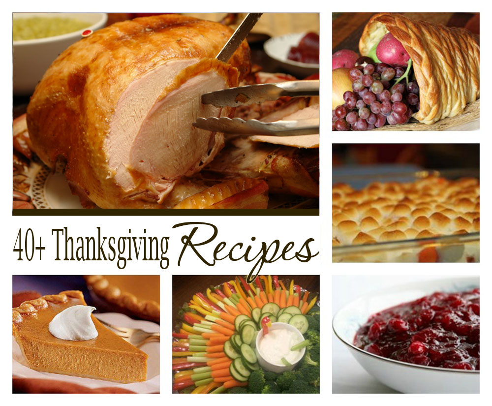 40+ Thanksgiving  Recipes