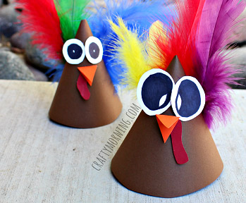 Paper Cone Turkeys