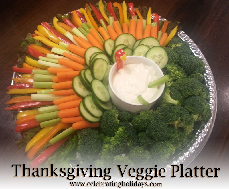 Thanksgiving Veggie Platter