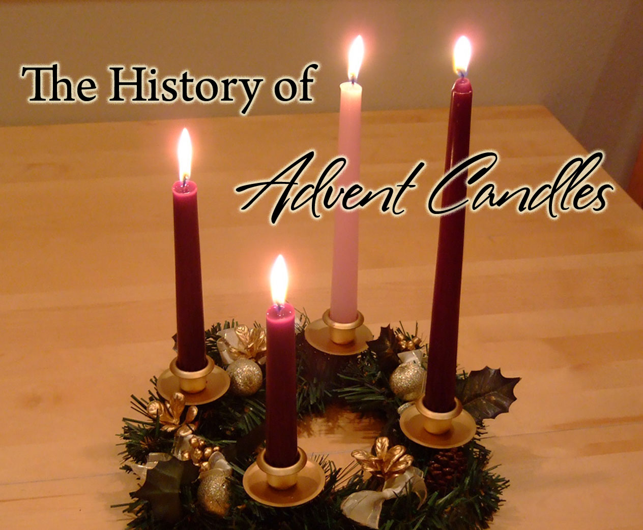 History of Advent Wreath Candles