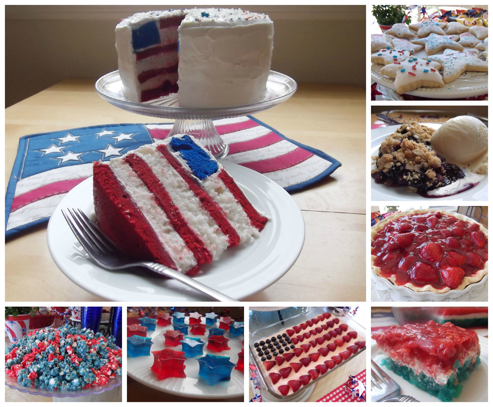 July 4th Dessert Ideas and Recipes