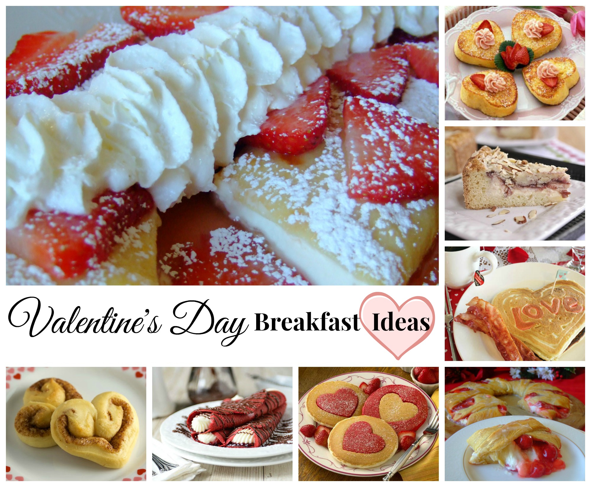 Valentine’s Day Breakfast Ideas and Recipes
