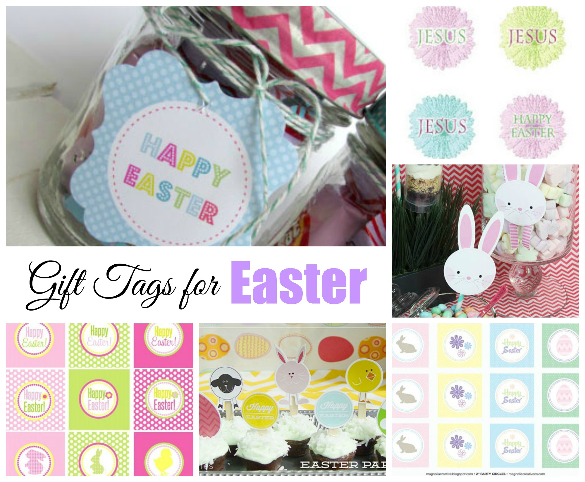 Easter Free Printable Gift Tags