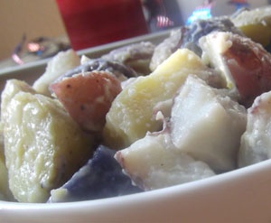 Patriotic Potato Salad Recipe