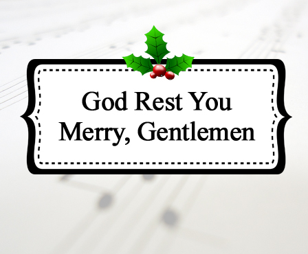 God Rest You Merry, Gentlemen