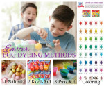 Easter Egg Dyeing Methods