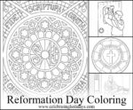 Reformation Day Coloring Pages