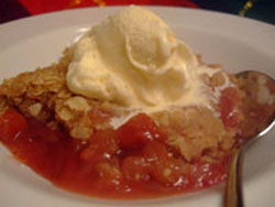 cherry crisp