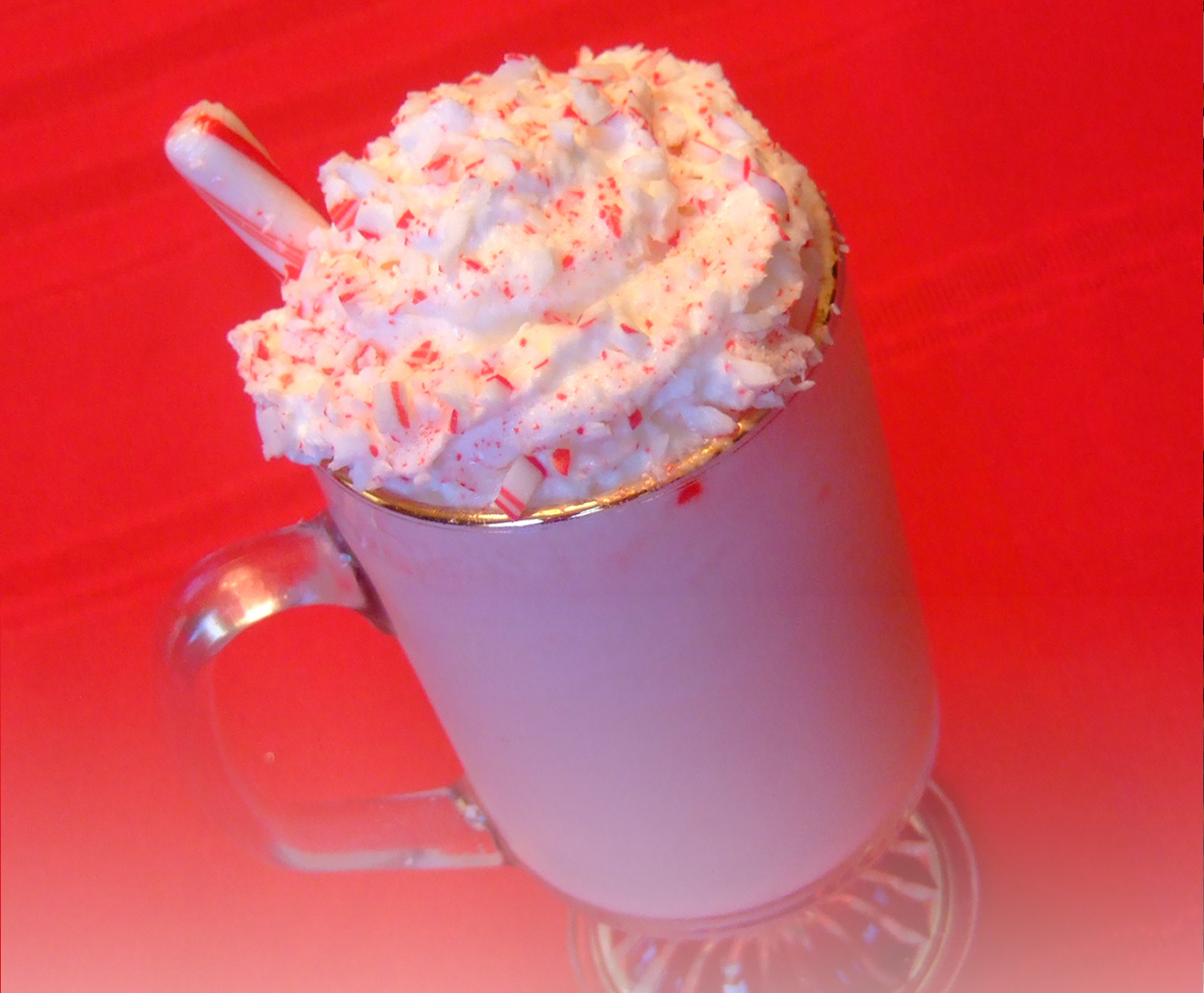 candy cane milkshake