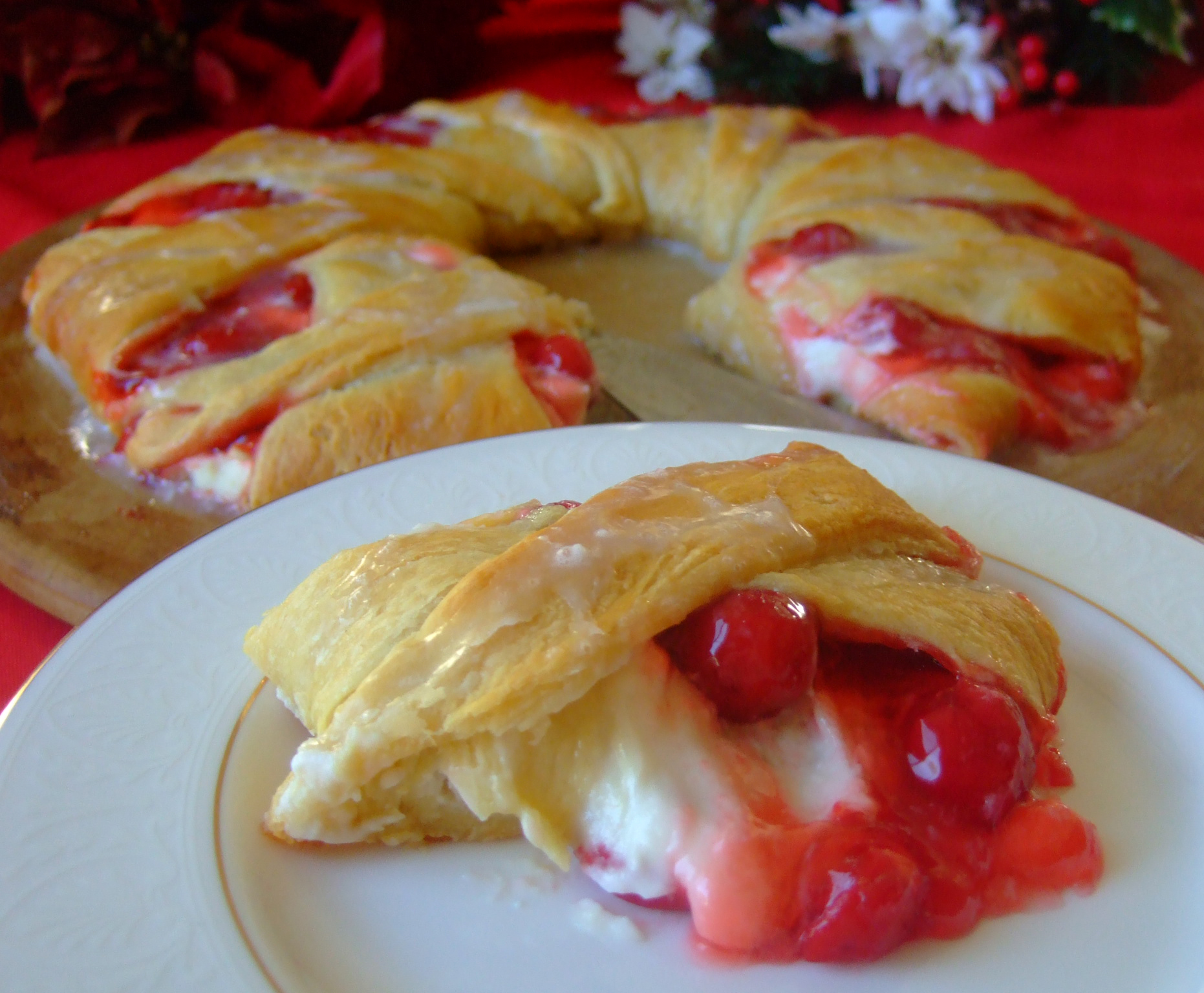 cherry cheese danish