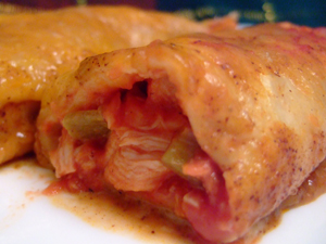 chicken enchiladas