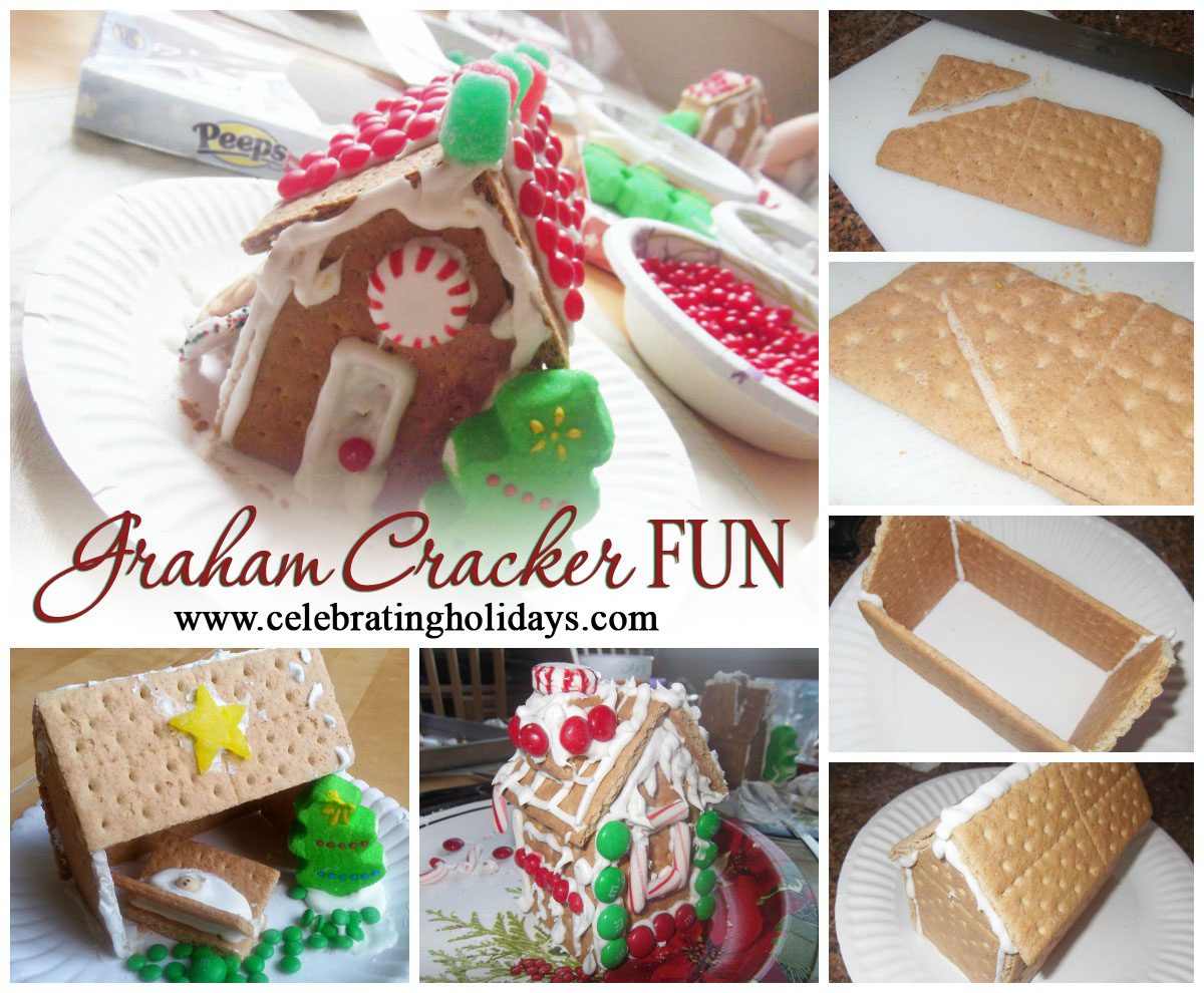 Graham Cracker Gingerbread House