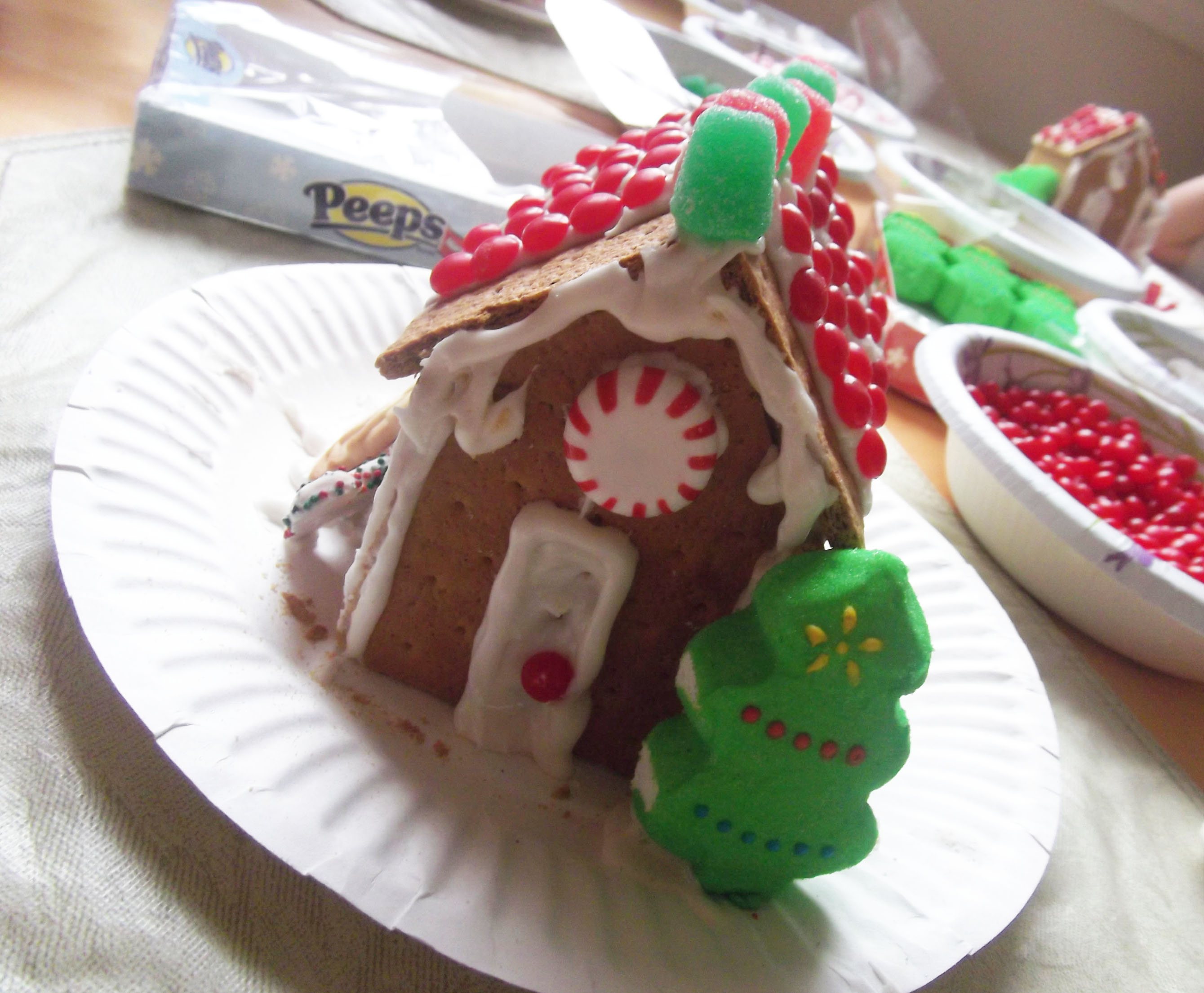 graham cracker house