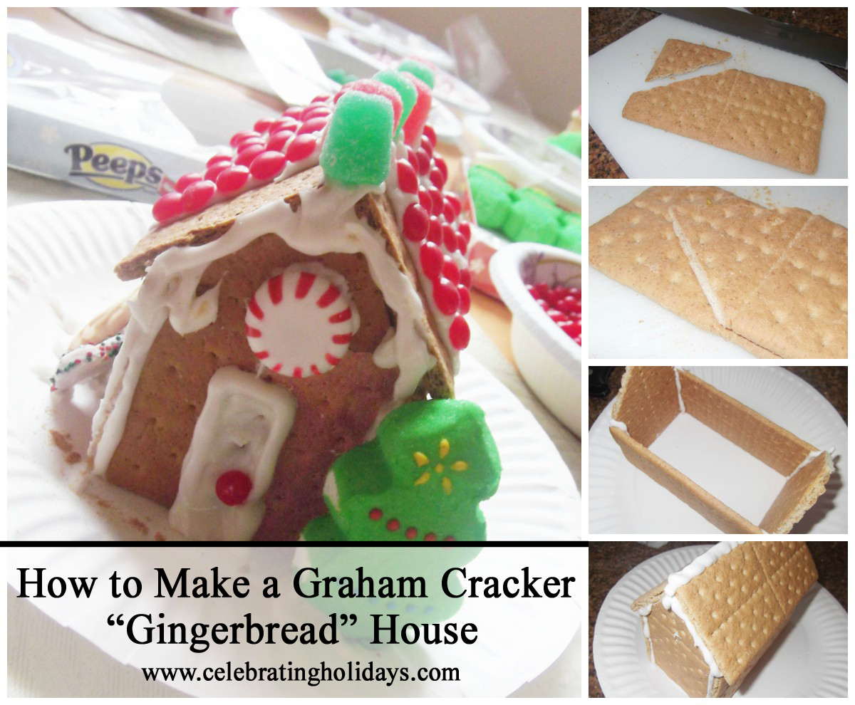 Graham Cracker Gingerbread House