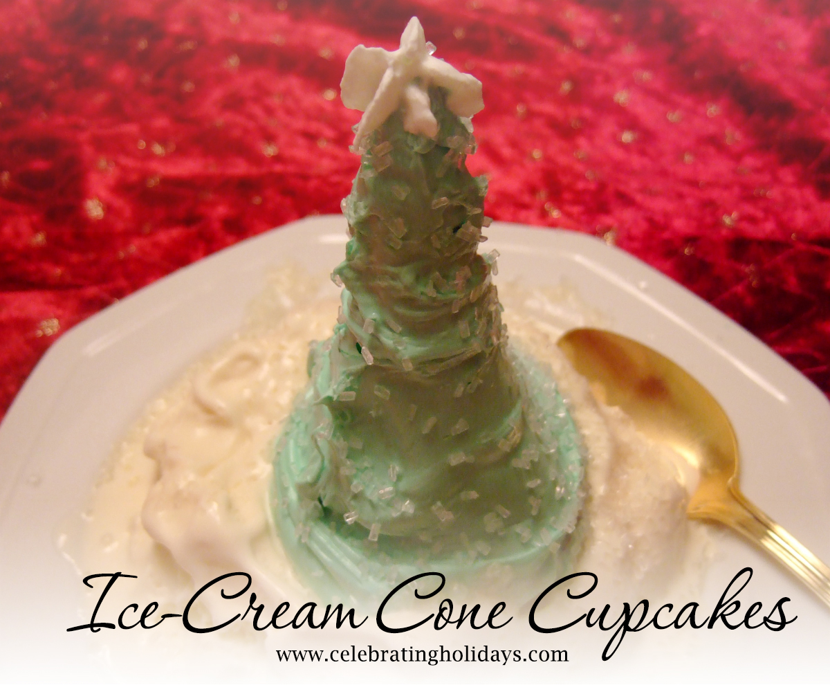 Ice Cream Cone Cupcakes