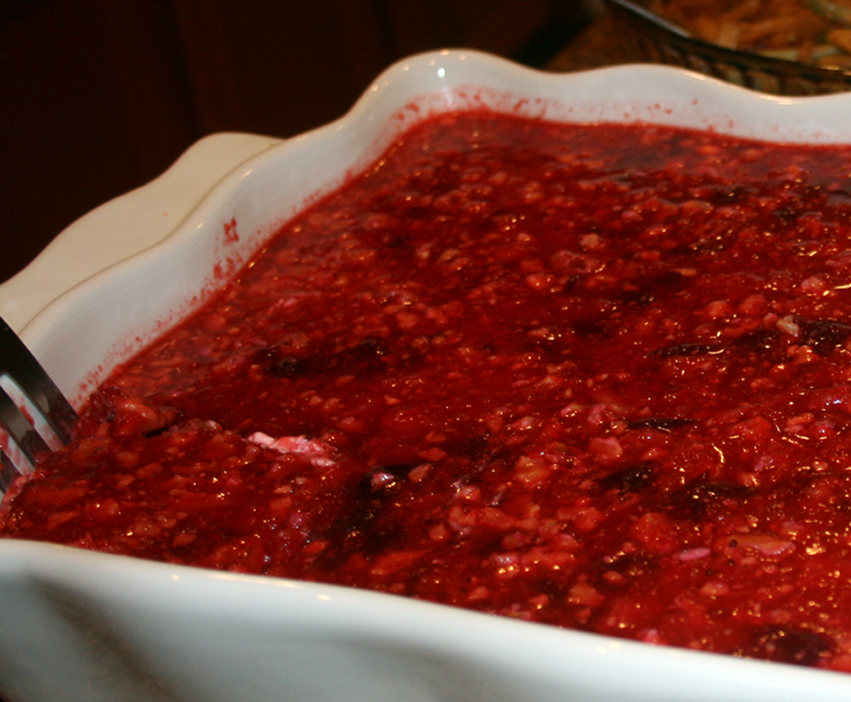 Cranberry Jello
