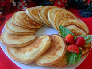 pancake wreath