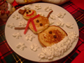 Snowman Pancake