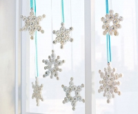 Snowflake Pasta Craft