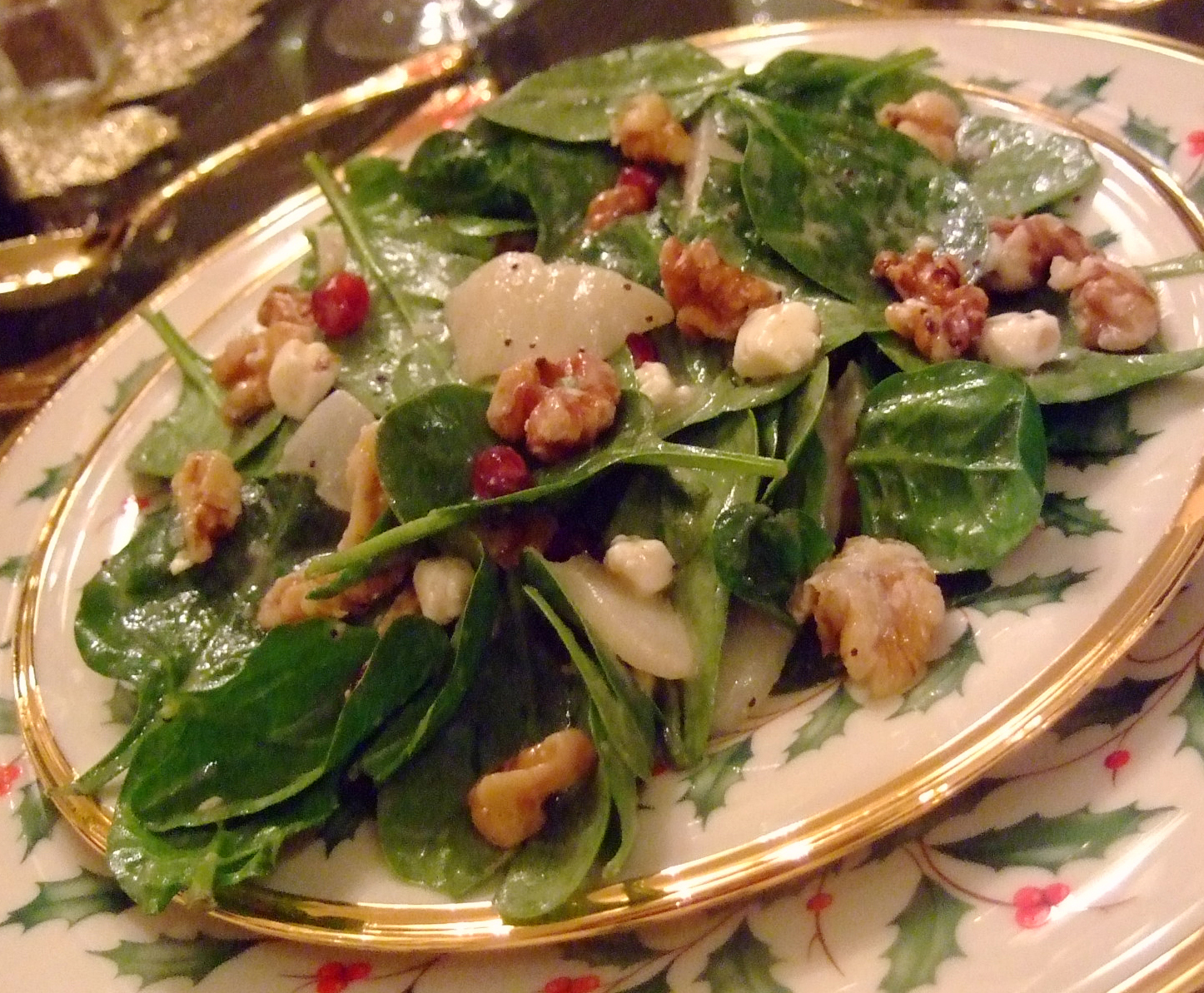 Pear Walnut Salad