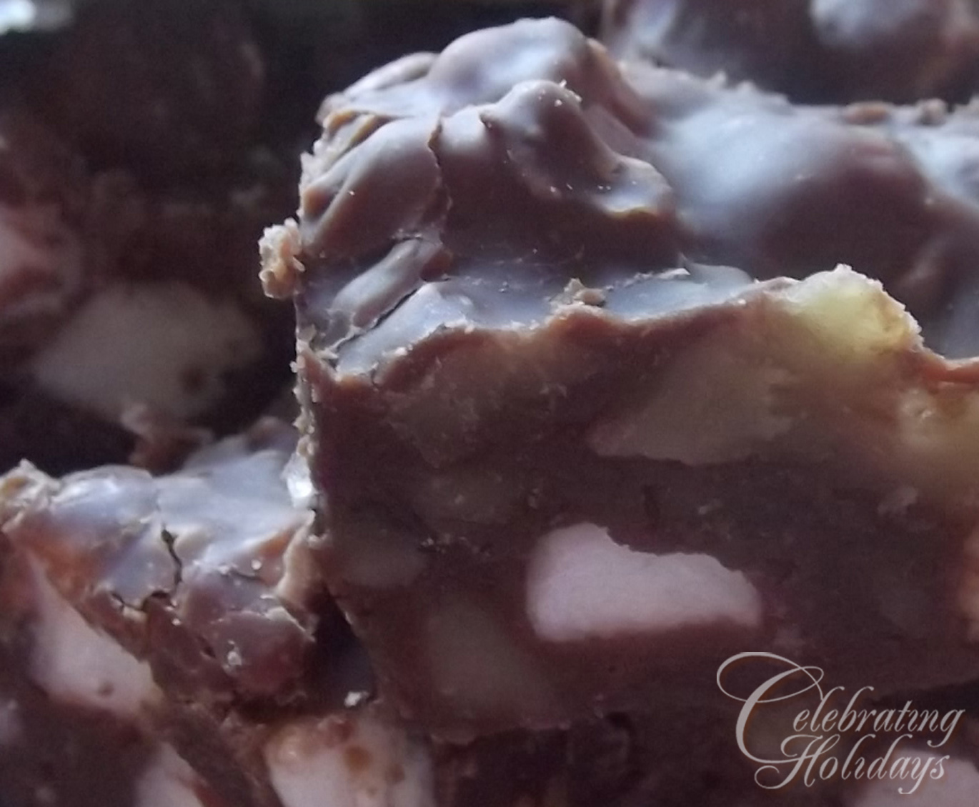 rocky road fudge