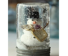 DIY Snow Globe Craft