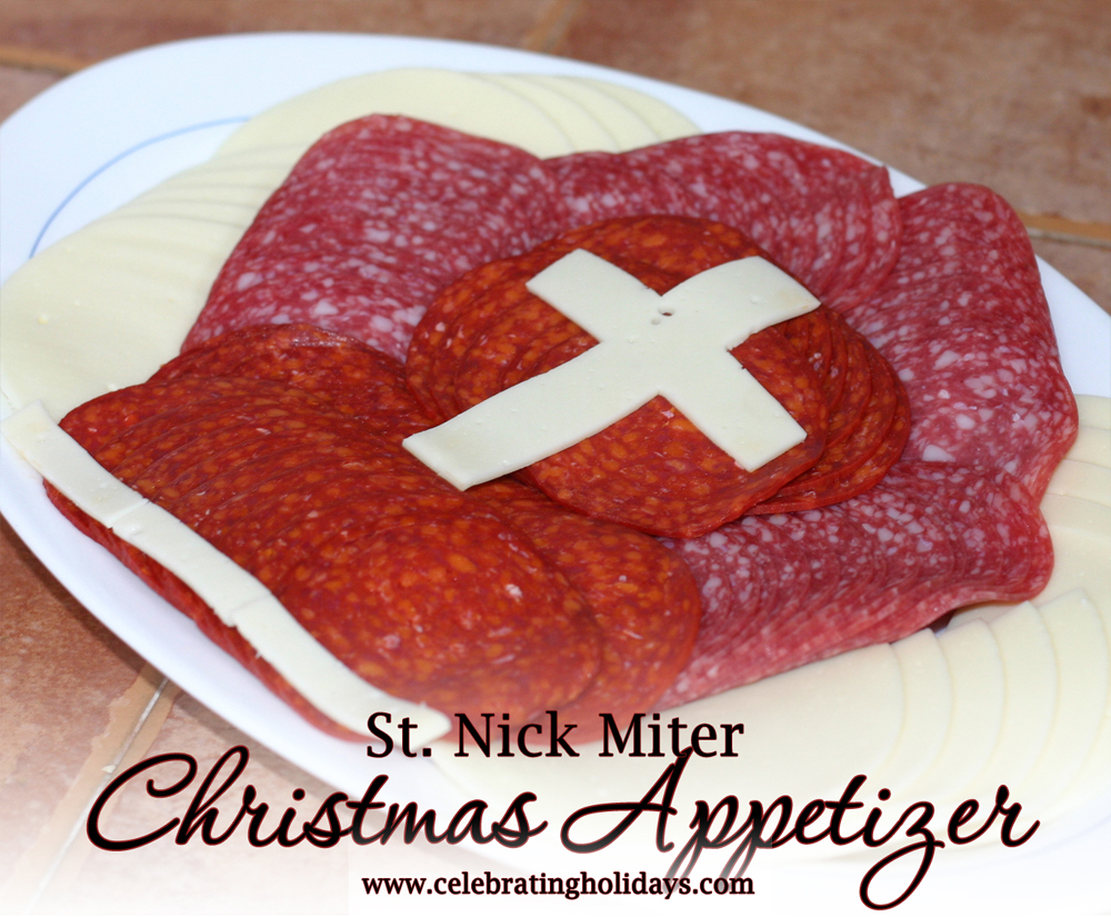 Saint Nick Miter Appetizer