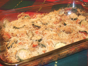 tomato zucchini bake
