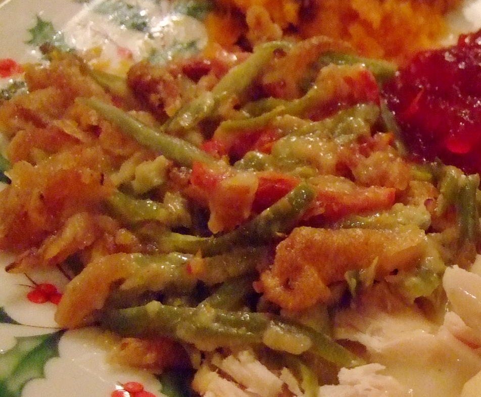 Tuscan Green Bean Casserole