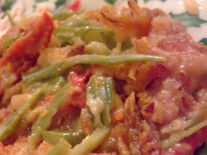 Tuscan Green Bean Casserole