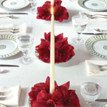 Valentine Single Candle Centerpiece