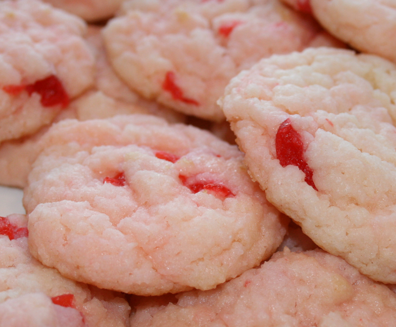 Cherry Cream Cheese Cookies