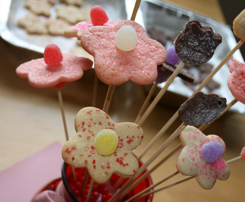 Valentine Cookie Bouquet 