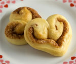 Heart Cinnamon Rolls