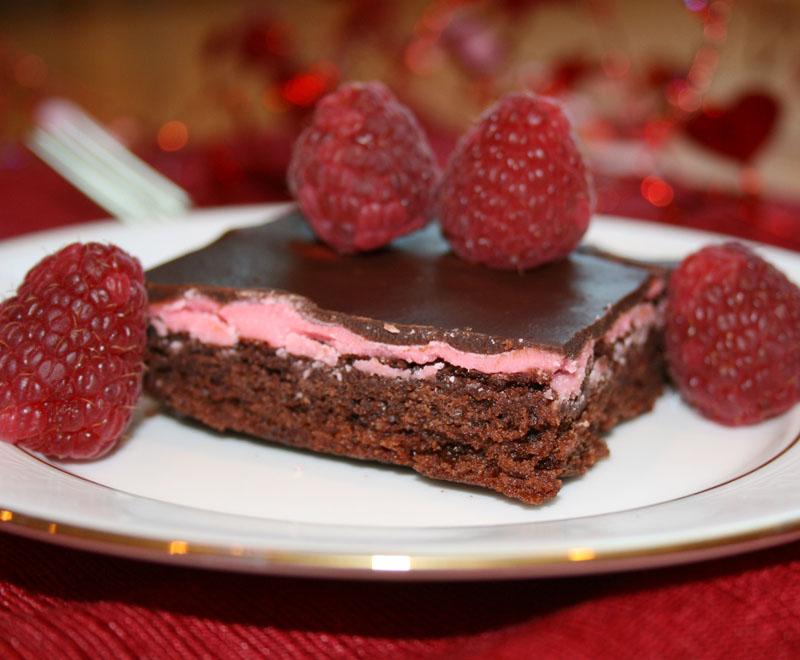 Raspberry Brownies