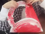 Card Holder (Paper Plates)