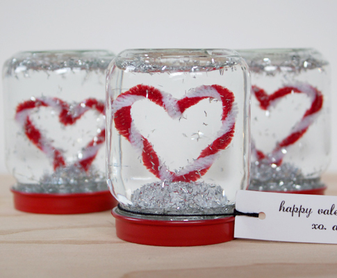 Valentine Snow Globe